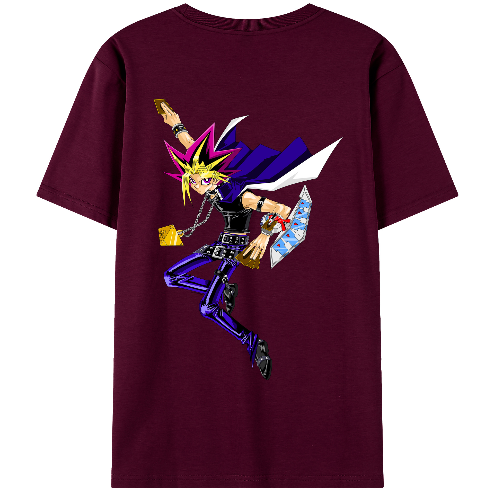（画像用） 遊☆戯☆王 Yu-Gi-Oh! レディース半袖Tシャツ(バックプリント)